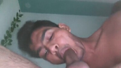 Slutty gay boy is an expert in sucking dicks