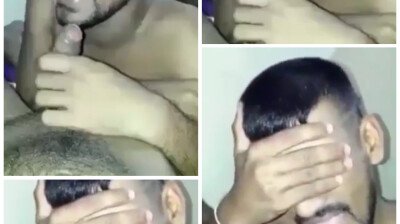 Chennai cock sucker swallows big load of dad cum