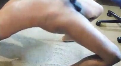 Horny uncle doing sex yoga in bedroom xxx