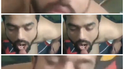 Piss drinking drunk desi bitch giving hard bj to daddy