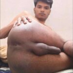 Milky white desi bottom Rahul exposed 5