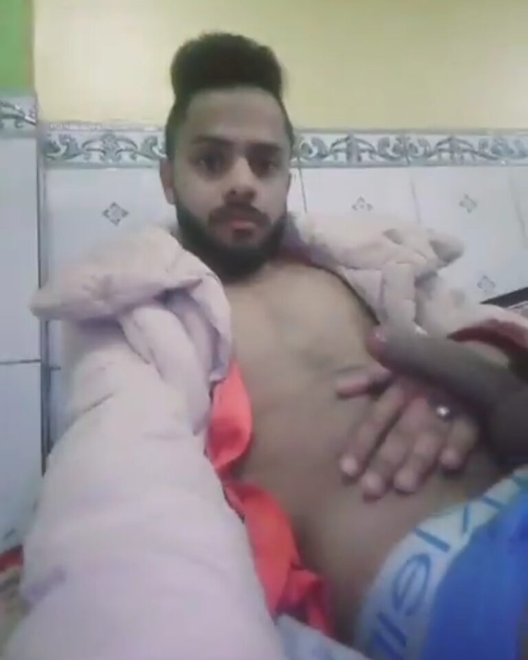 Dick masturbation video of sexy nude hunk