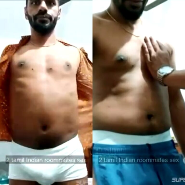 Big ass man shows his booty to friend