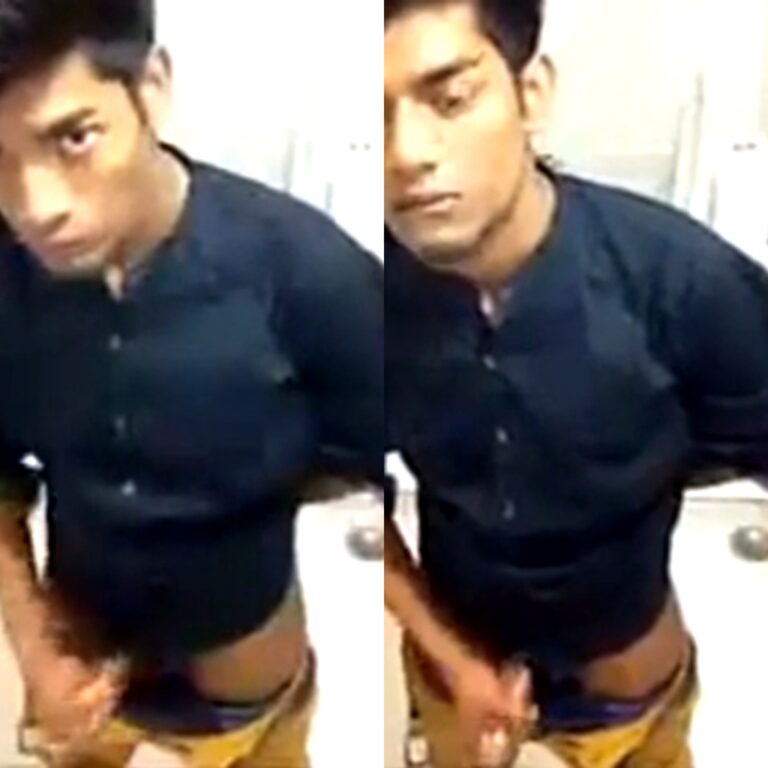 Handsome Delhi college boy hot handjob