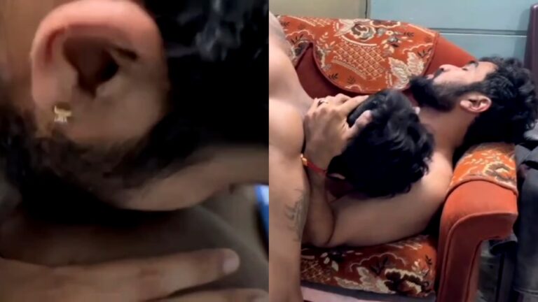Cuddling kissing gay indian video