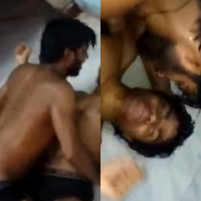 Friends romantic sex with sweating