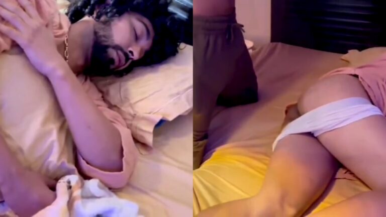 Kolakata sleeping man enjoy ass fuck
