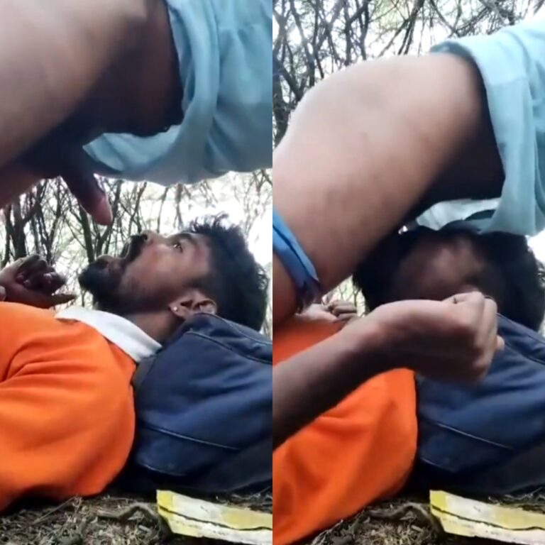 Outdoor tamil boy blowjob