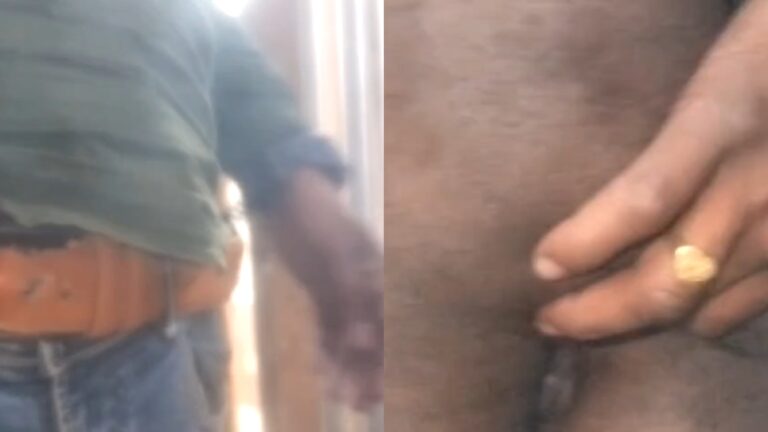 Ugly hairy small dick video