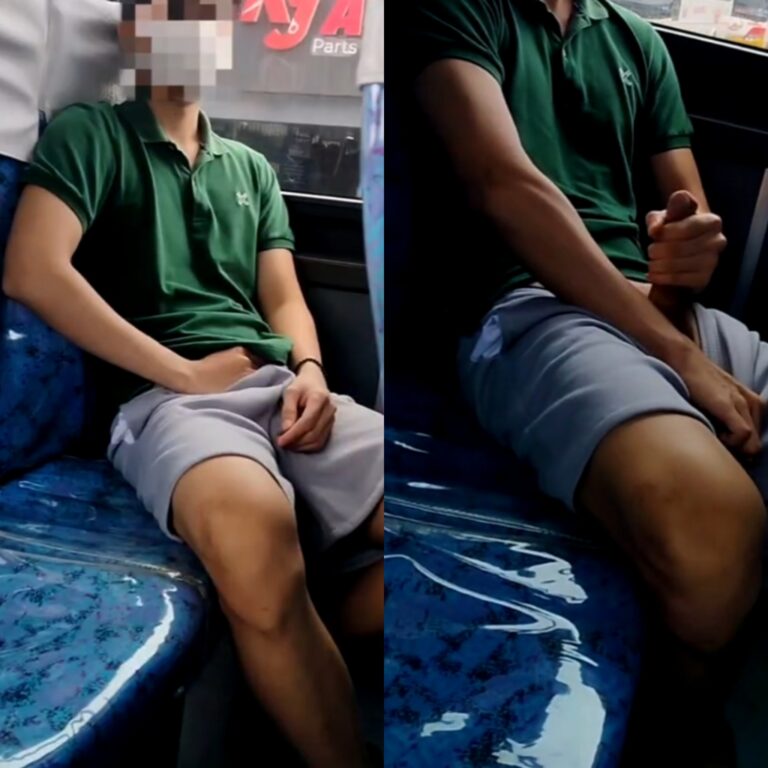 Bus dick flashing video