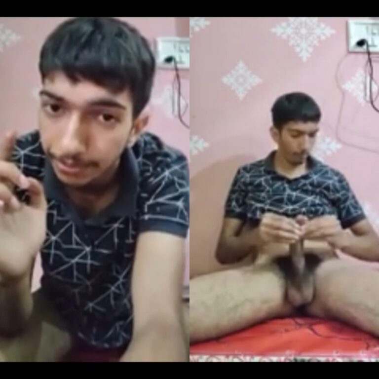 Colllege man handjob video