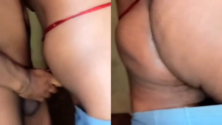 Hostel room anal sex video