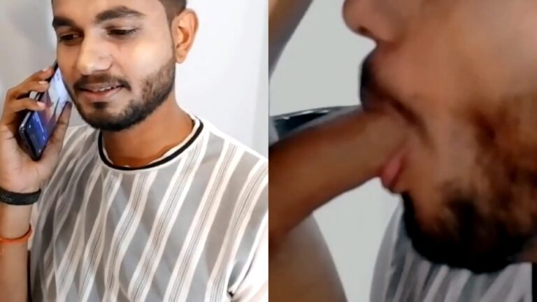Innocent guy blowjob video