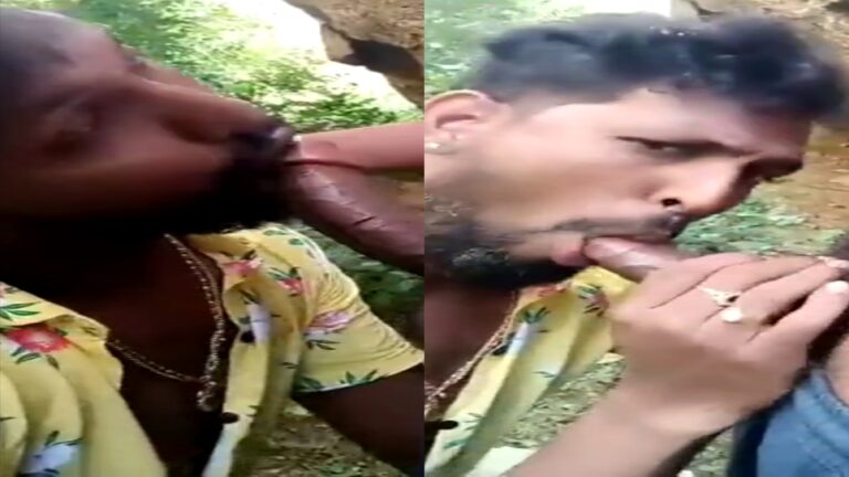 Outdoor blowjob sex video
