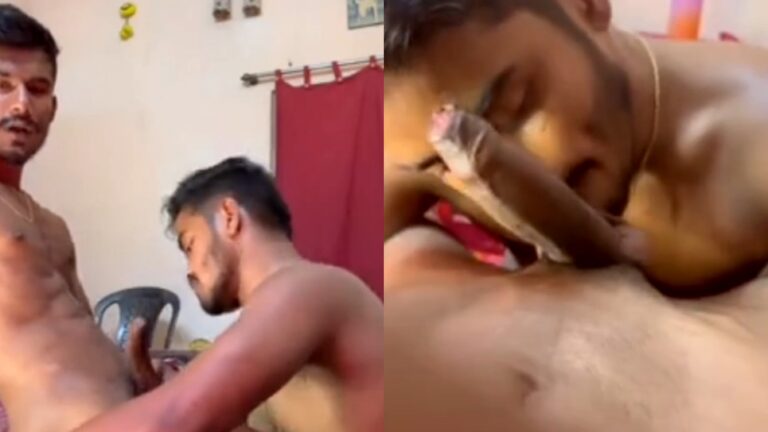 Young twwink friends blowjob video