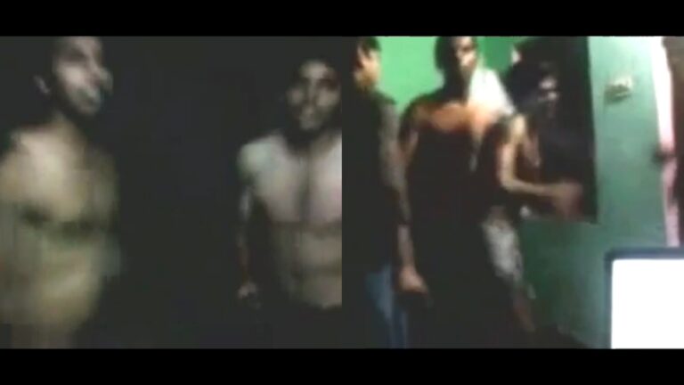 Midnight secret gay party