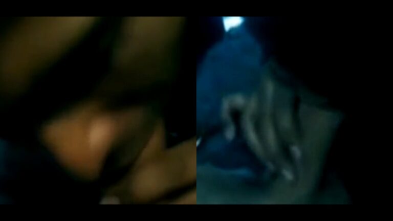 Night bedroom sex video