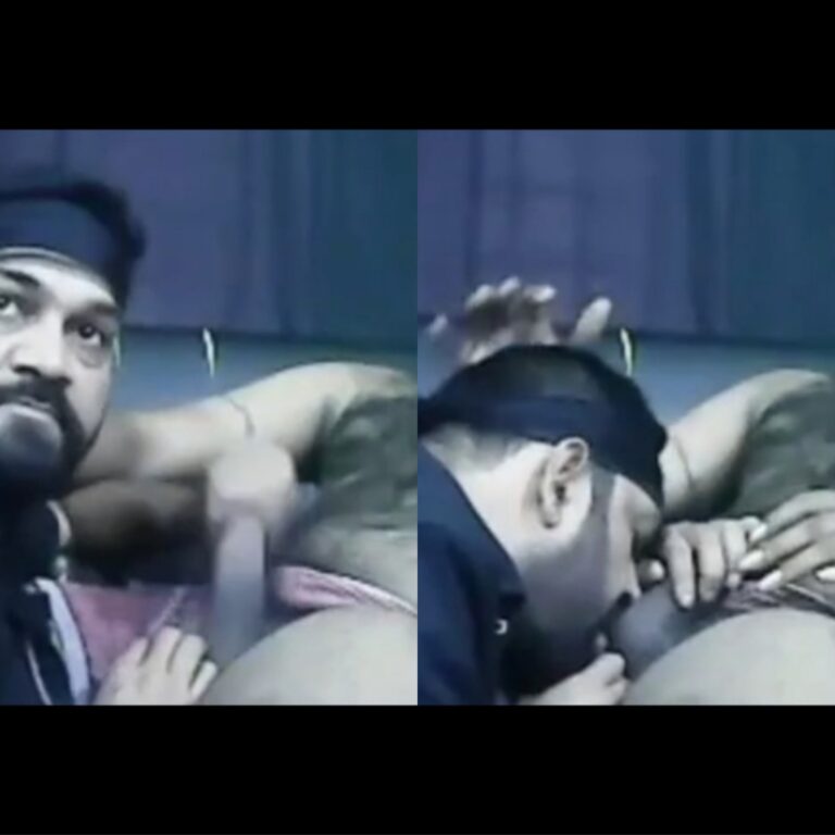 Beard man blowjob video